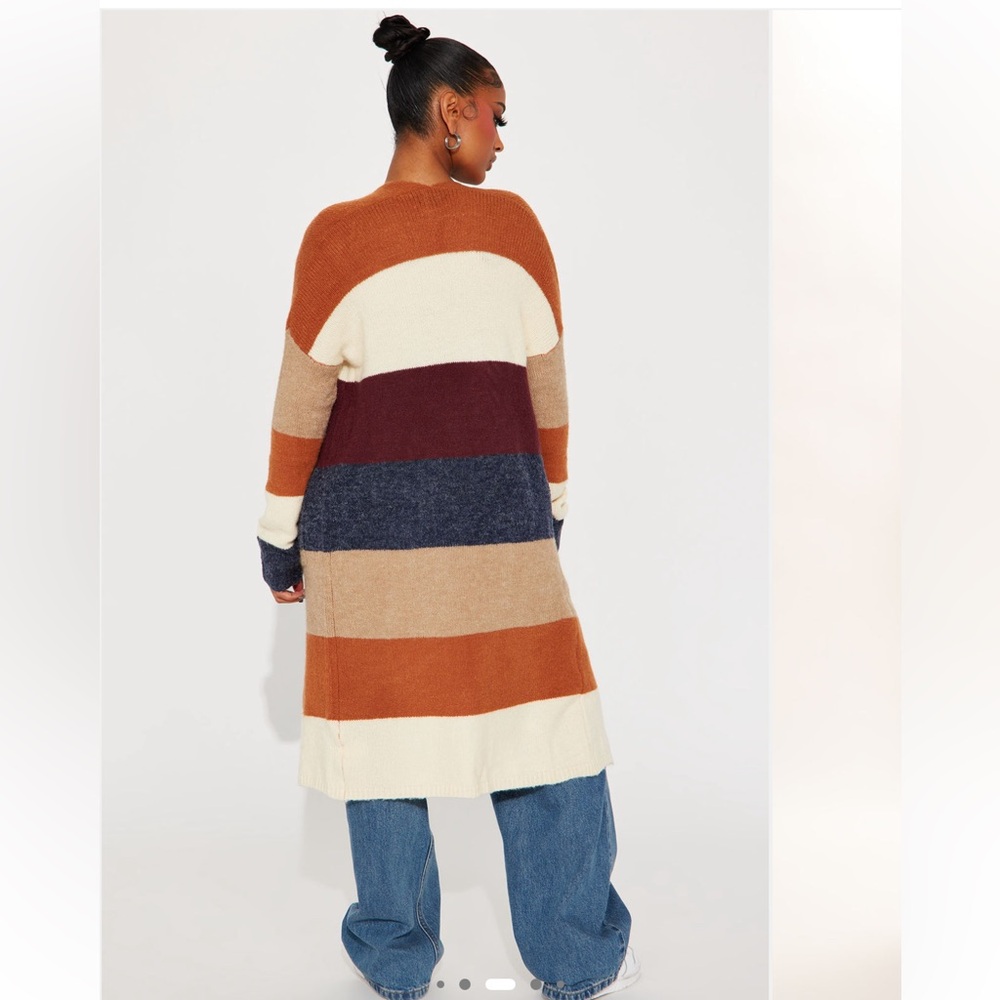 Color Block Cardigan - Picture 3 of 4